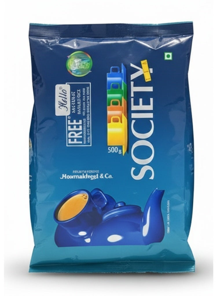 Society Tea Powder 500g with Free Hello Saltanat Extra Long Basmati Rice 400g - Image 2
